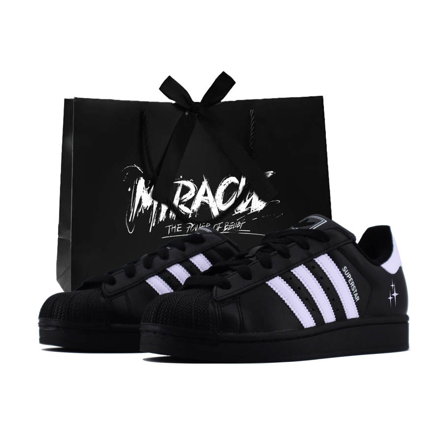 Adidas Originals Superstar 2 Low top Skateboard Shoes Unisex Black Purple