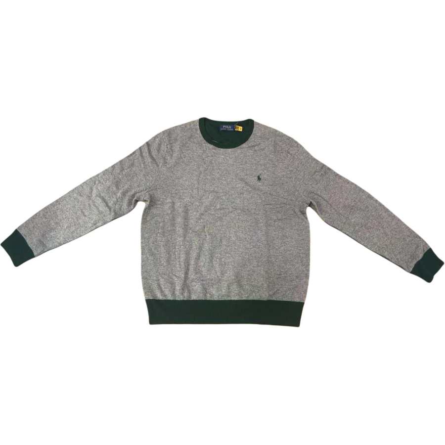 Polo Ralph Lauren Sweaters Men's Gray Crew Neck Moderate