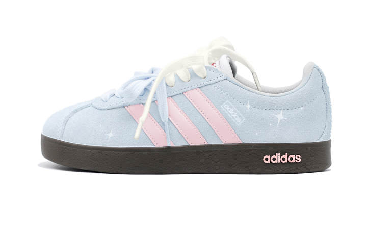 Adidas Adidas VL COURT 2.0 Low top Skateboard Shoes Unisex Dream Blue Pink