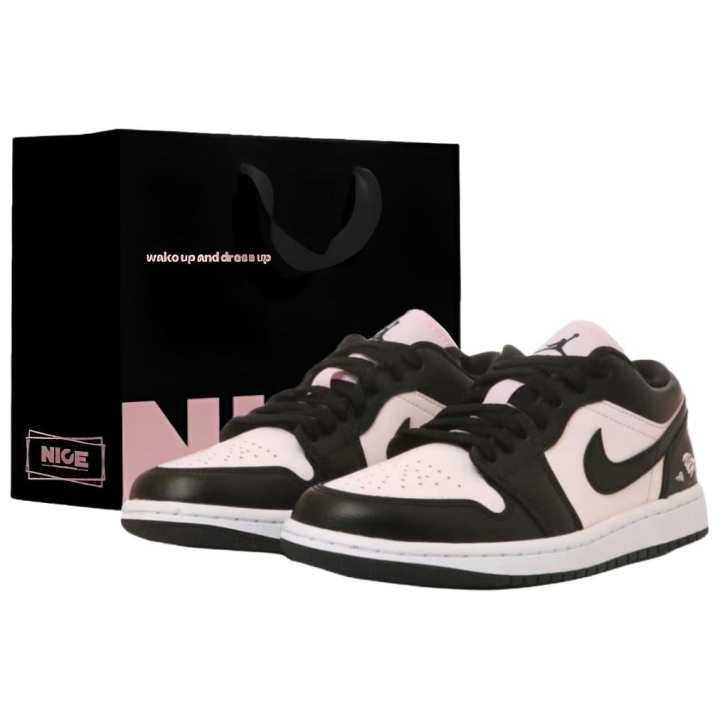 Jordan Jordan Air Jordan 1 Skateboard Shoes Women's Low Top Pink