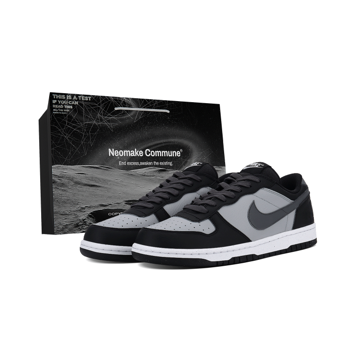 Nike Nike Big Skateboard Shoes Men's Low Top Gray