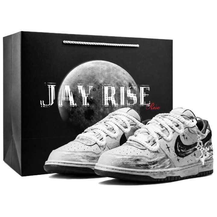 Nike Nike Big Skateboard Shoes Men's Low Top Gray White