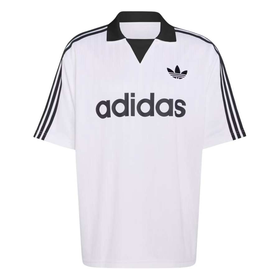 Adidas Originals T Shirts Unisex White Lapel Moderate