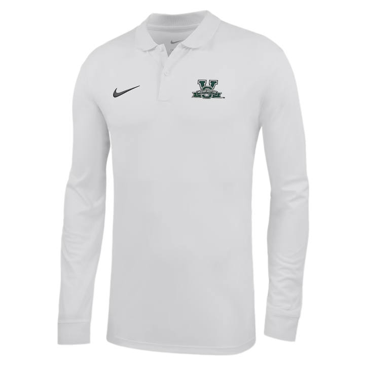 Nike Nike Dri Fit College Polo Shirts Men's White Moderate