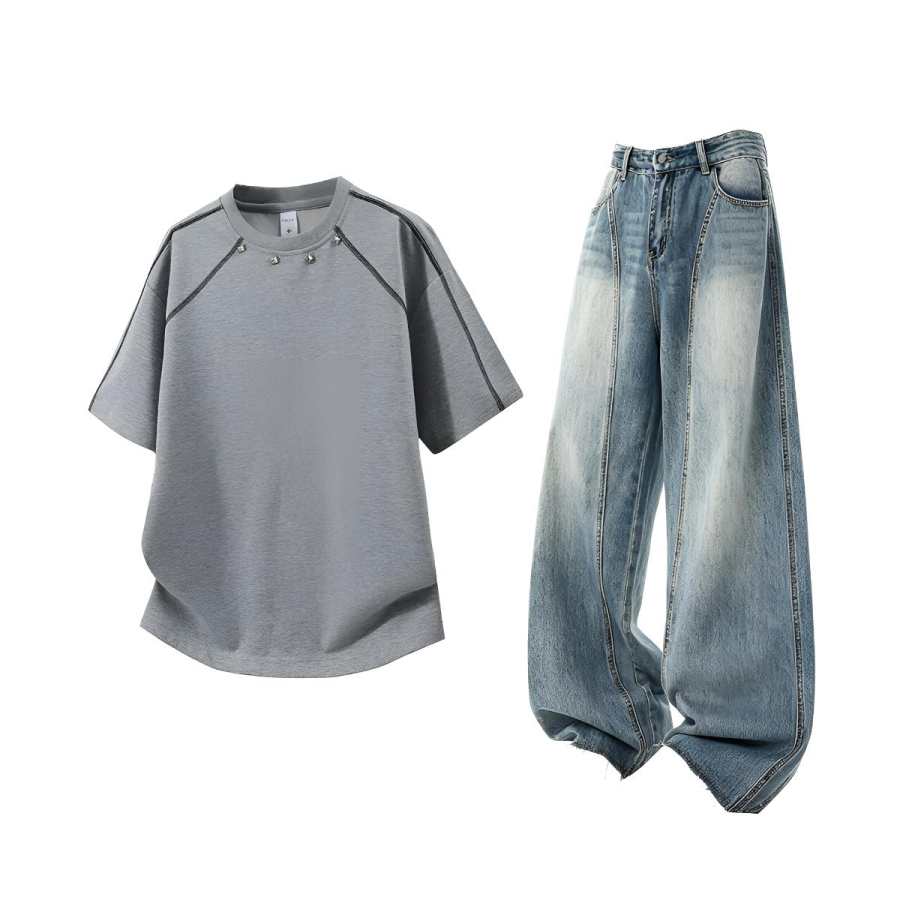 GWAF Casual Sportswear Unisex Crew Neck Moderate