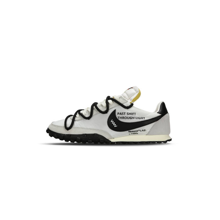 Nike Nike Waffle Racer Casual Shoes Men's Low Top Black White
