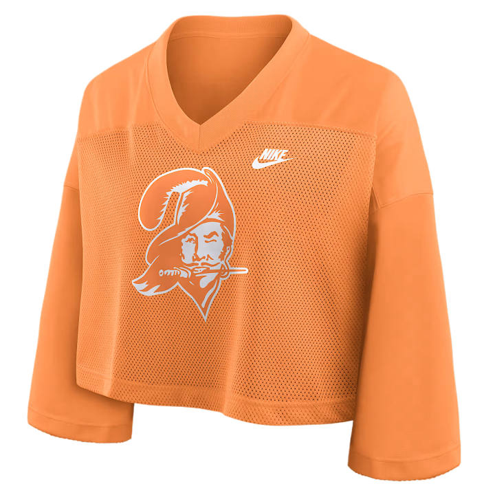 Nike Nike NFL Rugby Jerseys Women's Orange V Neck Moderate