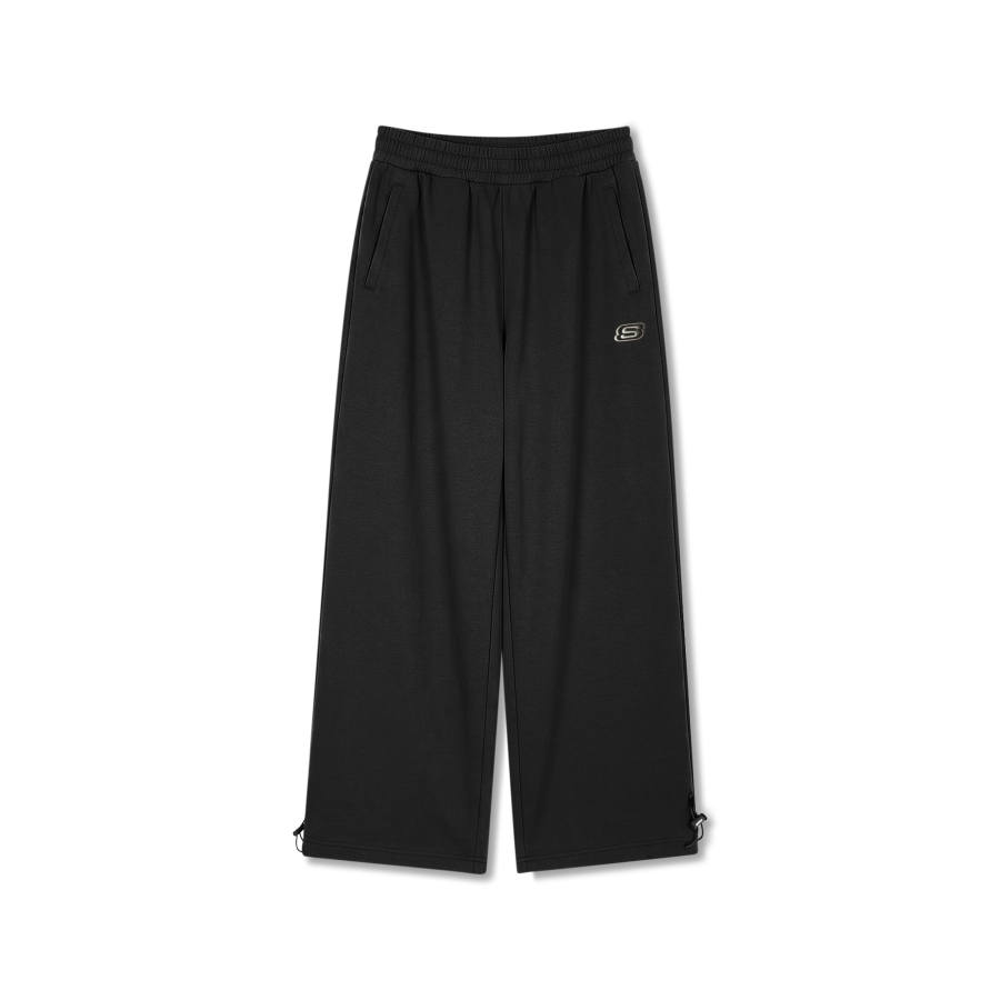 Skechers Knitted Sweatpants Men's Moderate Wide Leg Pants