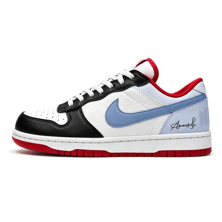Nike Nike Big Skateboard Shoes Men's Low Top Blue