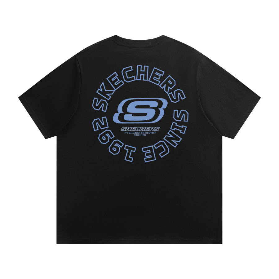 Skechers T Shirts Unisex Crew Neck Moderate Straight Fit