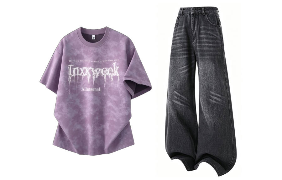 GWAF Casual Sportswear Unisex Crew Neck Moderate