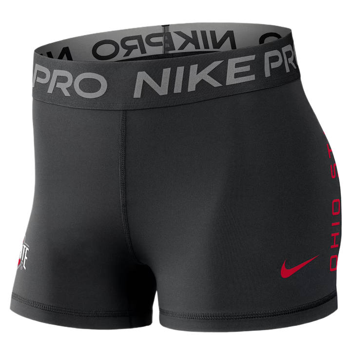 Nike Nike Dri Fit College Sports Shorts Women's Black Moderate