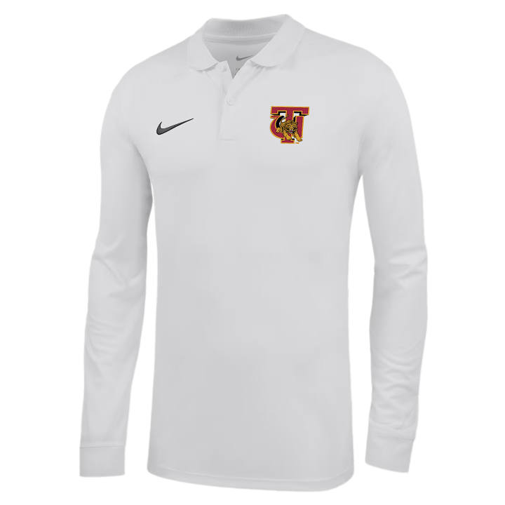 Nike Nike Dri Fit College Polo Shirts Men's White Moderate