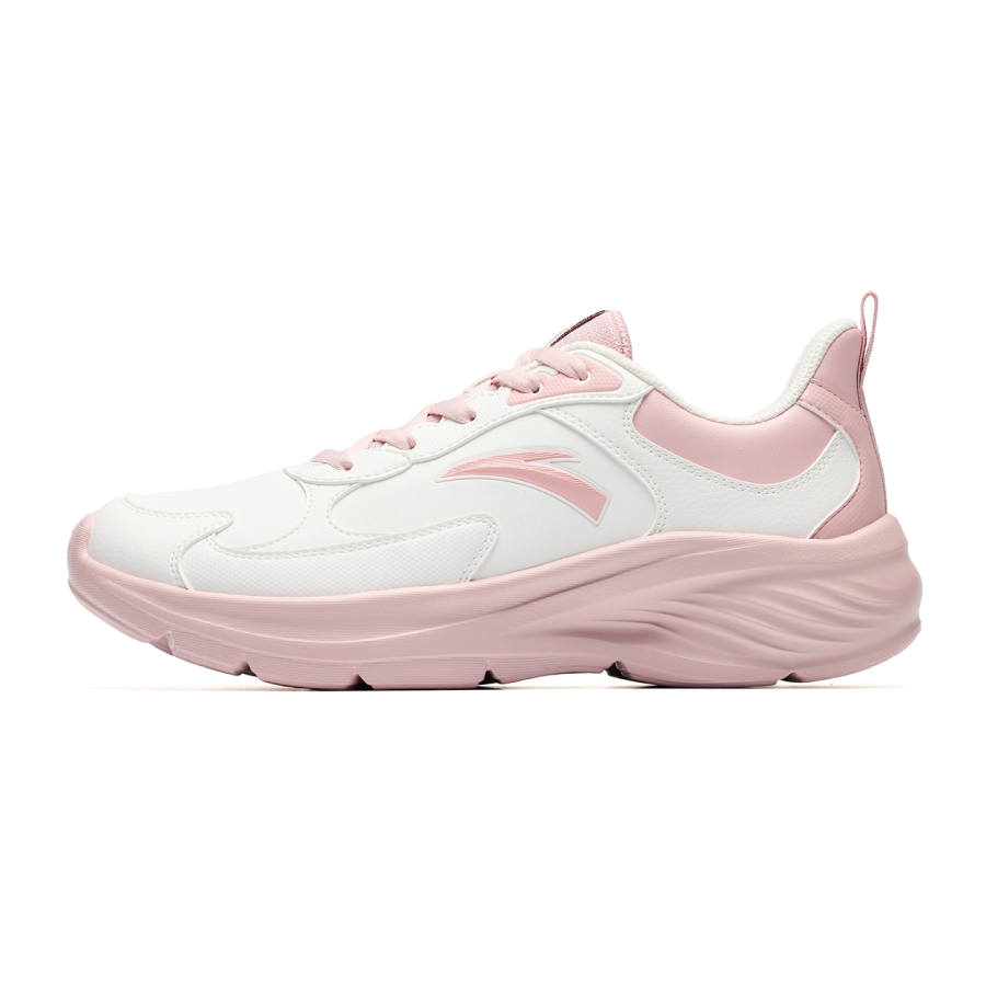 ANTA Nebula 3 Running Shoes Women's Low Top Papyrus White/Jade Pearl Pink