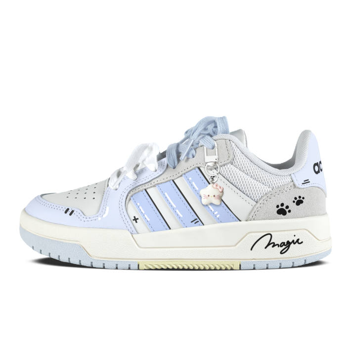 Adidas Adidas ENTRAP Skateboard Shoes Unisex Low Top Gray White