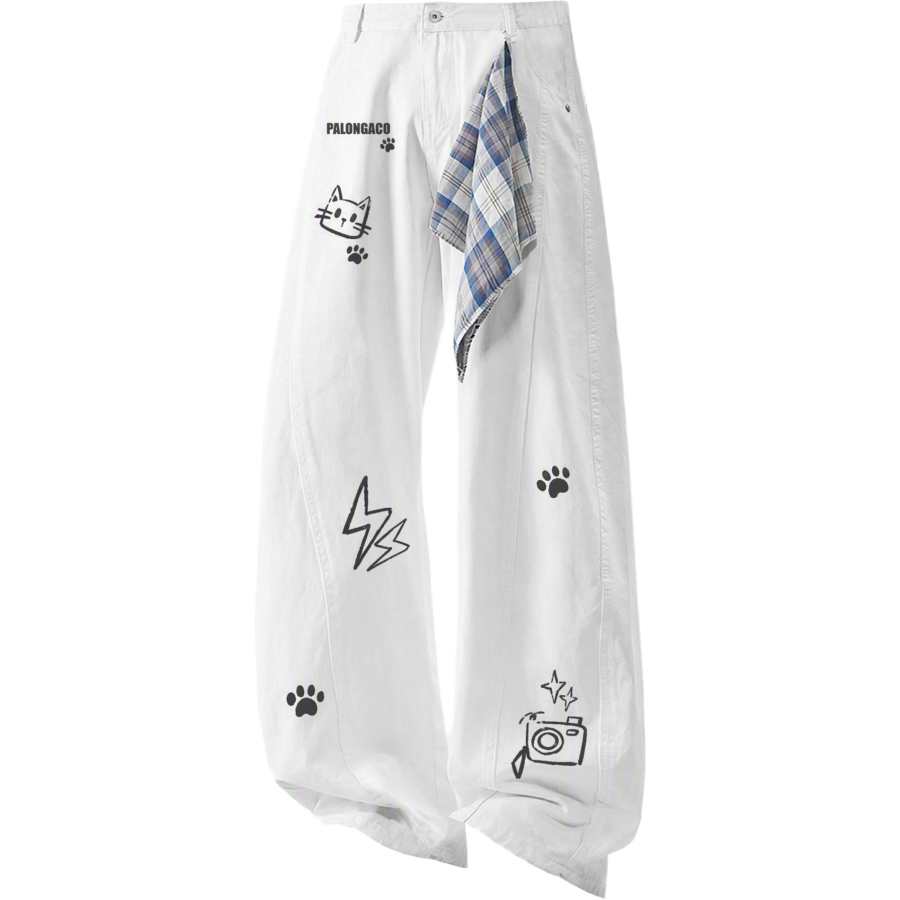 PAL ONGACO Jeans Unisex Moderate Scimitar Pants