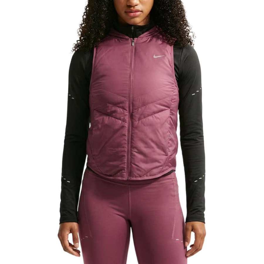 Nike Nike TEMPO Running Gilets Women's Powder Smoke Moderate