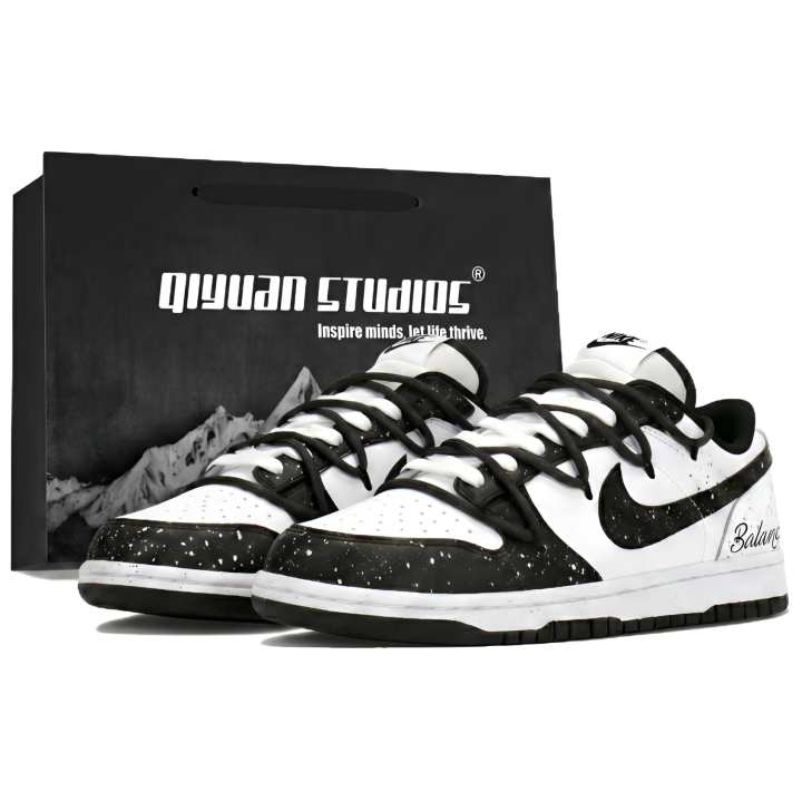 Nike Nike Big Skateboard Shoes Unisex Low Top White