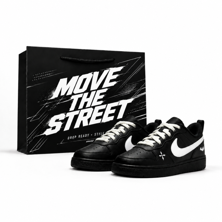 Nike Nike Court Borough Skateboard Shoes Women's Low Top Black