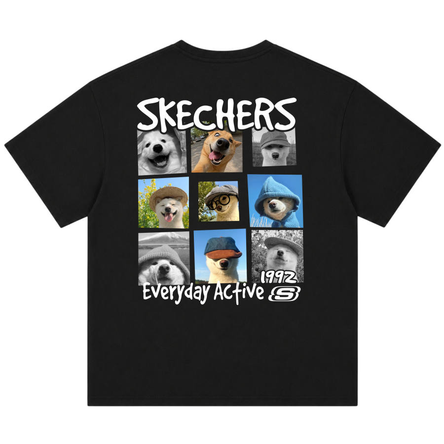 Skechers T Shirts Unisex Crew Neck Other