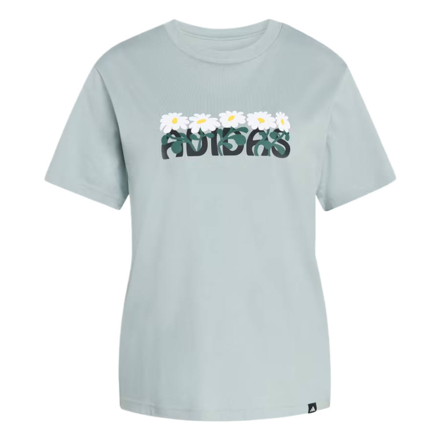 Adidas Adidas T Shirts Women's Wonder Sage Crew Neck Moderate