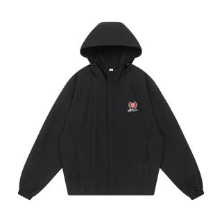 YIVIKII Jackets Unisex Hooded Moderate