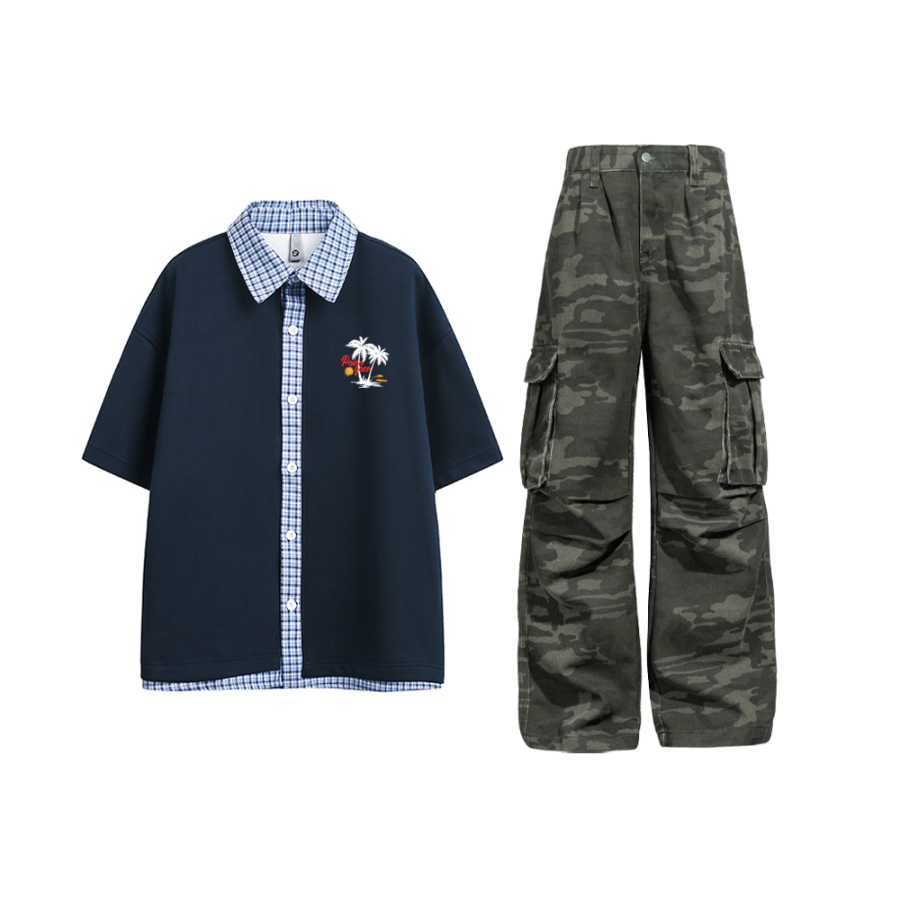 PAL ONGACO Casual Sportswear Unisex Lapel Moderate