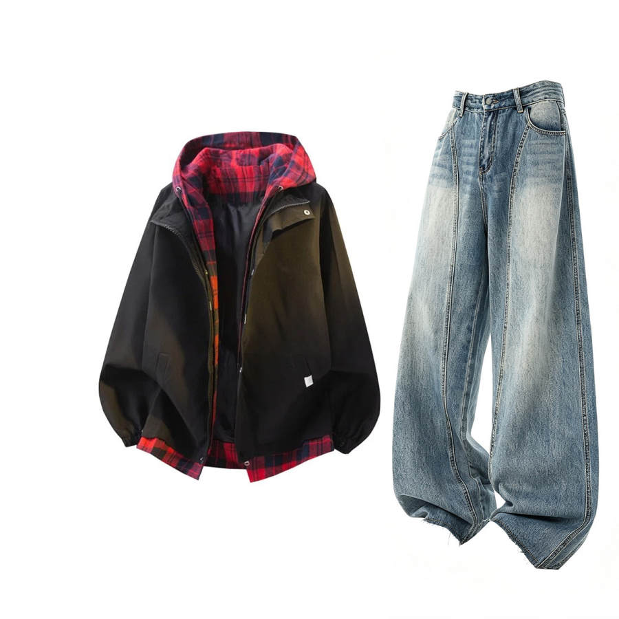 GWAF Casual Sportswear Unisex Hooded Moderate