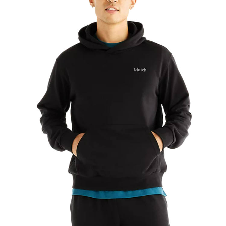 New Balance New Balance Klutch X NB Sweatshirts Men's Caviar Hooded Non Detachable Moderate Straight Fit