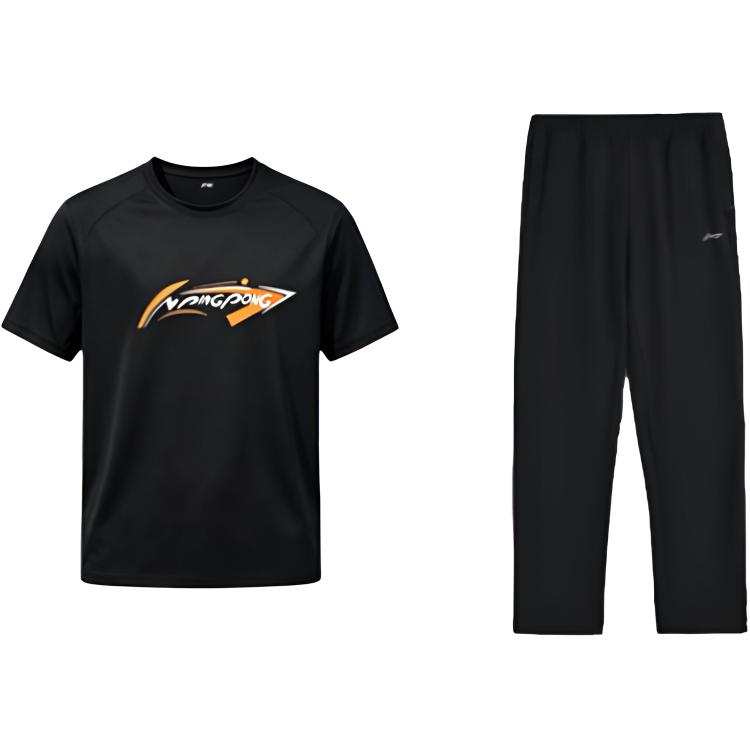 Li-Ning Li Ning Casual Sportswear Men's Crew Neck Moderate