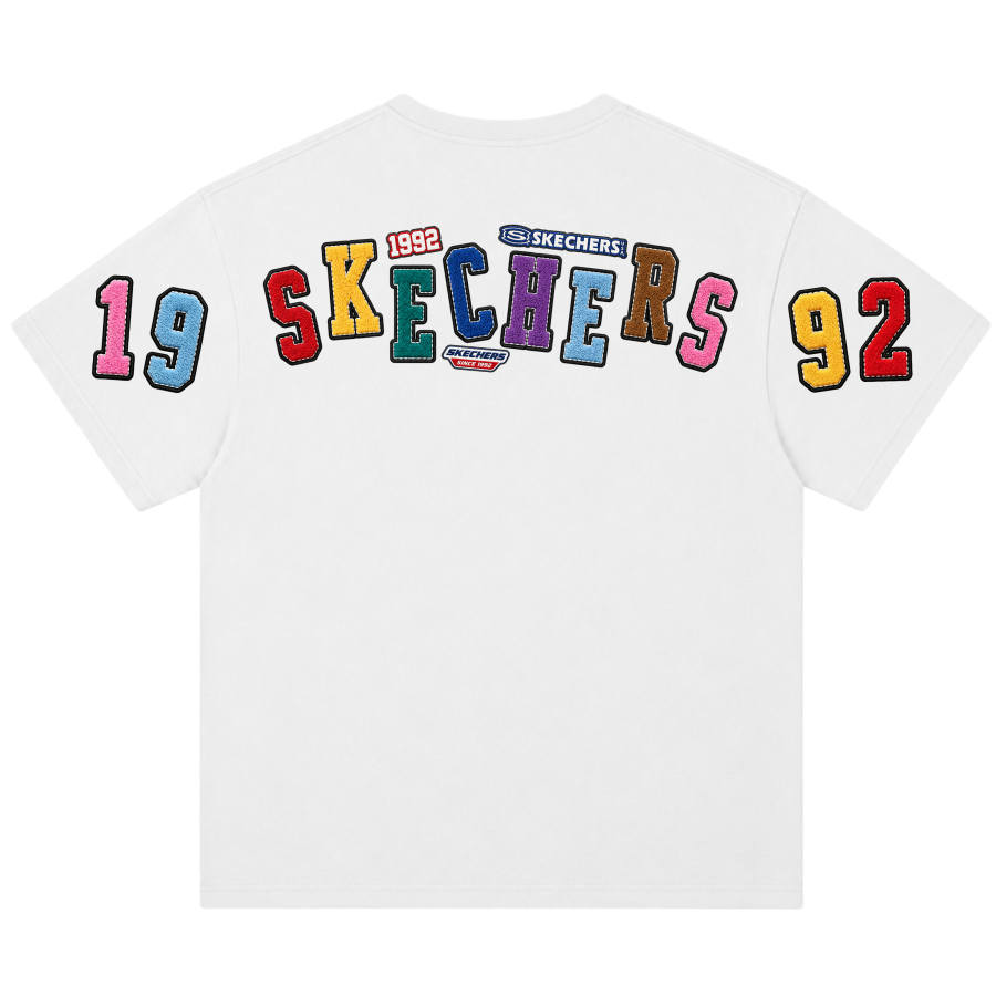 Skechers T Shirts Unisex Crew Neck Straight Fit