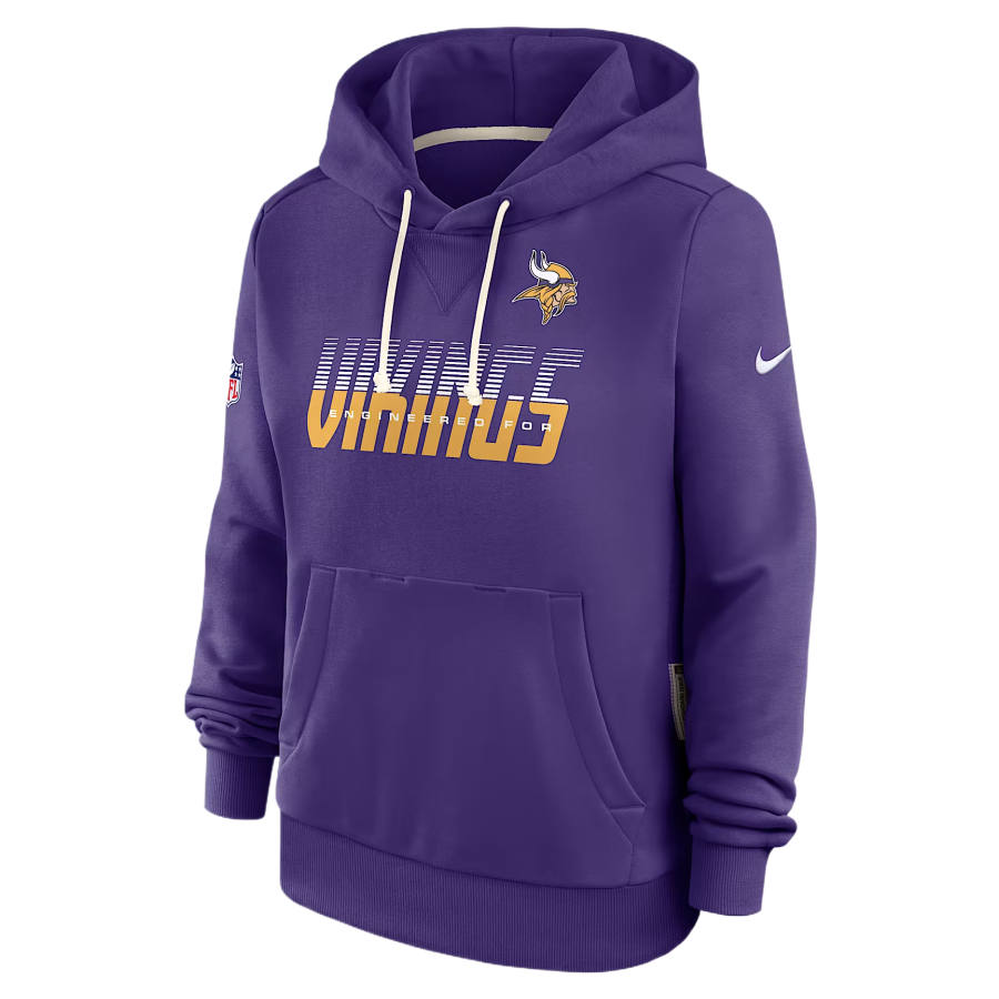 Nike Nike NFL Sweatshirts Women's Purple Hooded (Detachable) Moderate