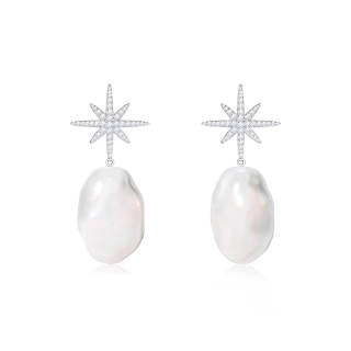 Apm Monaco Earrings Women's Silvery White