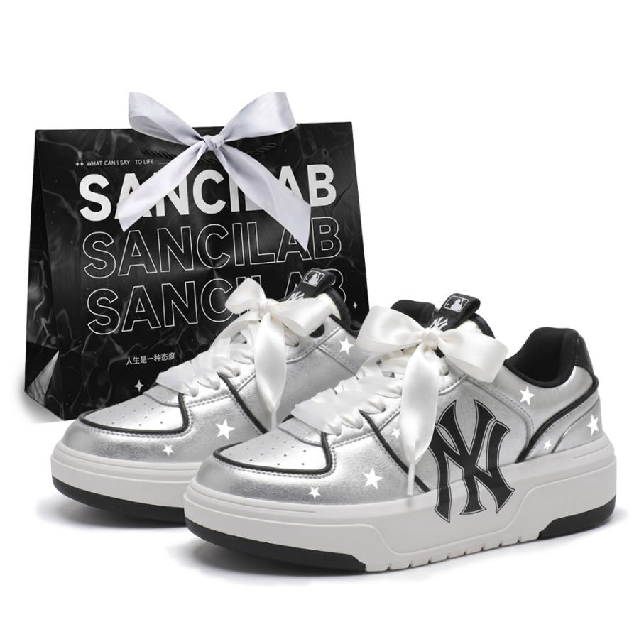 MLB MLB Chunky Liner Skateboard Shoes Unisex Low Top White
