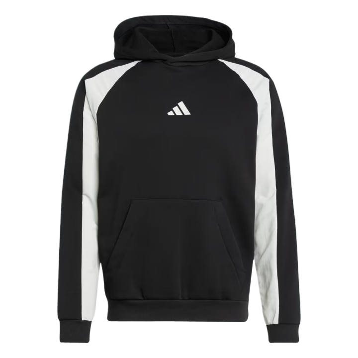 Adidas Adidas Sweatshirts Men's Black Hooded Non Detachable Moderate