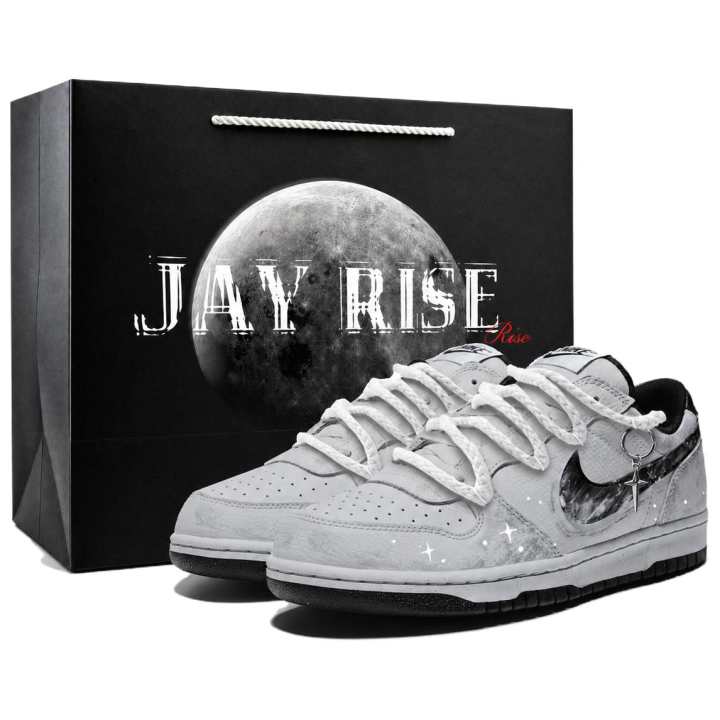 Nike Nike Big Skateboard Shoes Men's Low Top Black, Gray, White Color Blocking