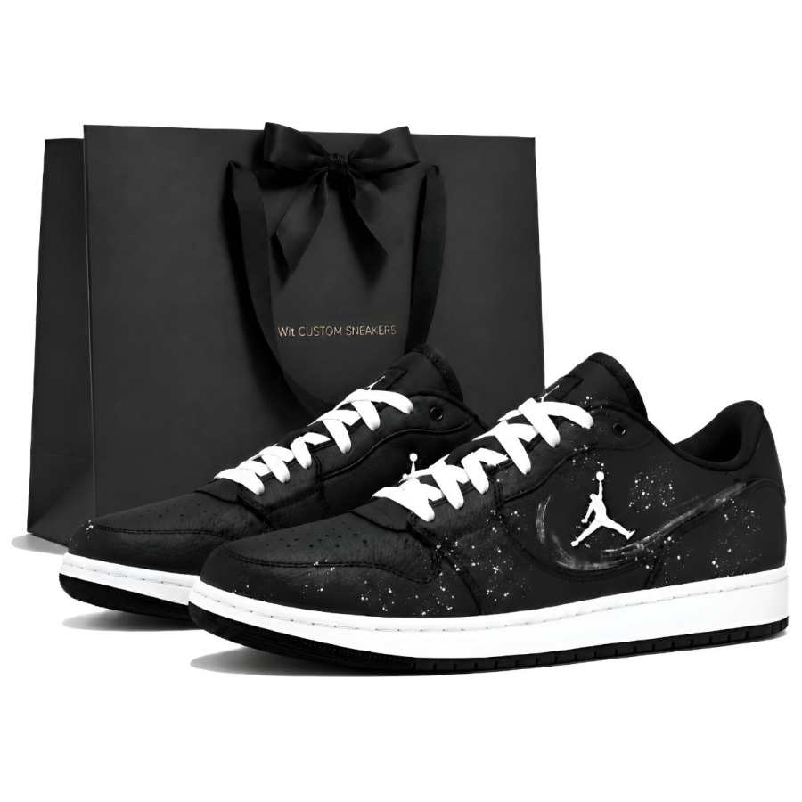 Jordan Jordan COURT CONNECT Skateboard Shoes Men's Low Top Obsidian Galaxy