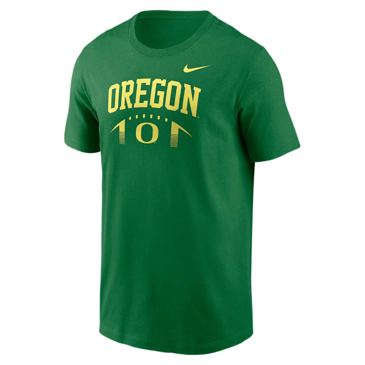 Nike Nike College T Shirts Men's Green Crew Neck