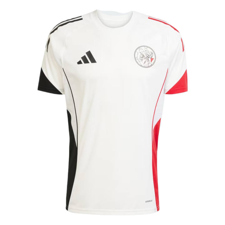Adidas Adidas TIRO 25 Soccer Jerseys Men's White/Black/Bright Red Crew Neck