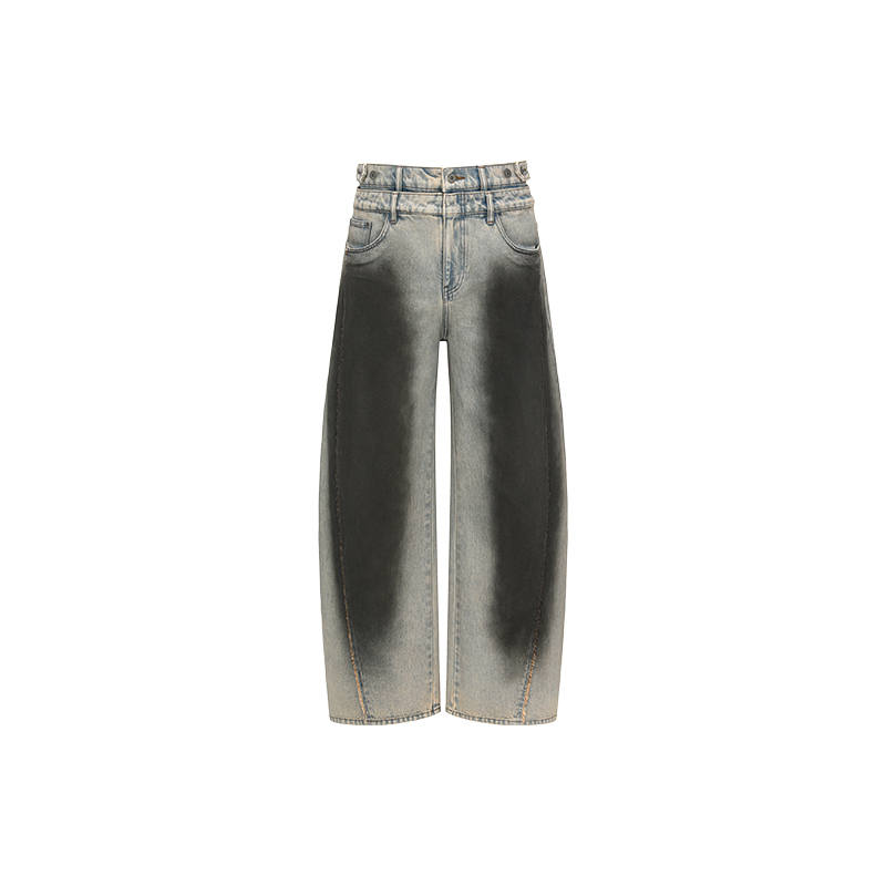 Feng Chen Wang Feng Chen Wang Jeans Unisex Blue/Brown