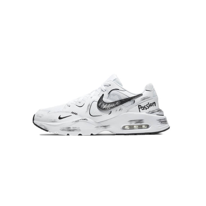 Nike Nike Air Max Fusion Running Shoes Unisex Low Top White Black