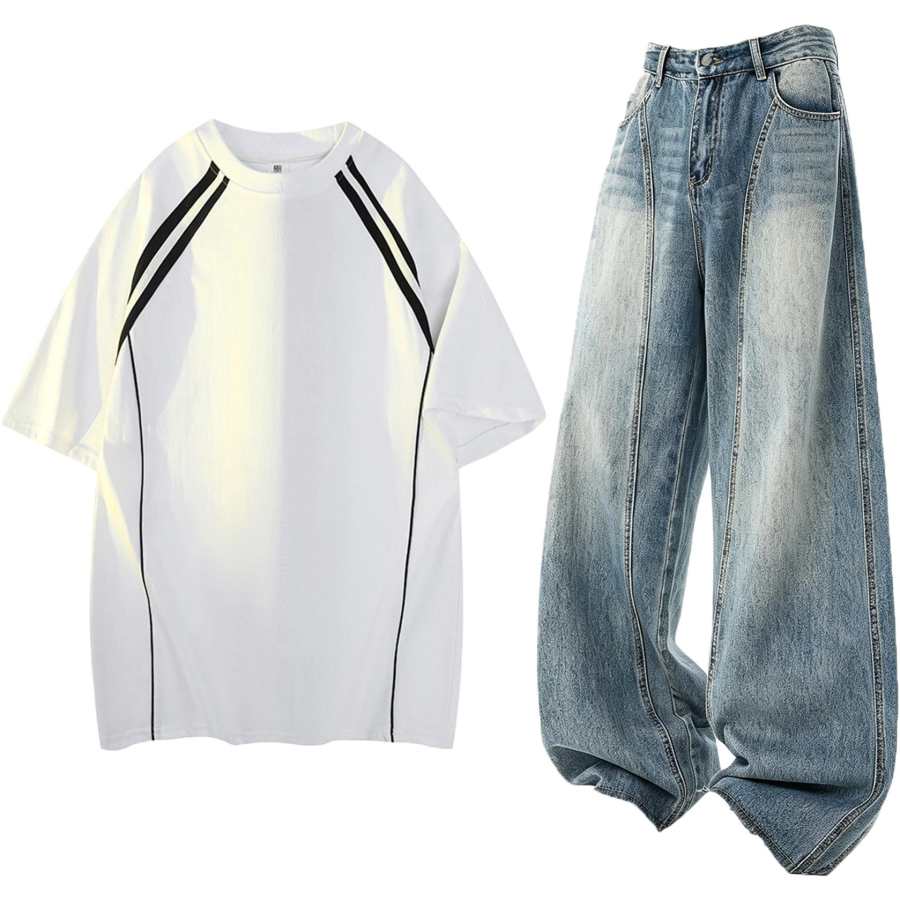 GWAF Casual Sportswear Unisex Crew Neck Moderate