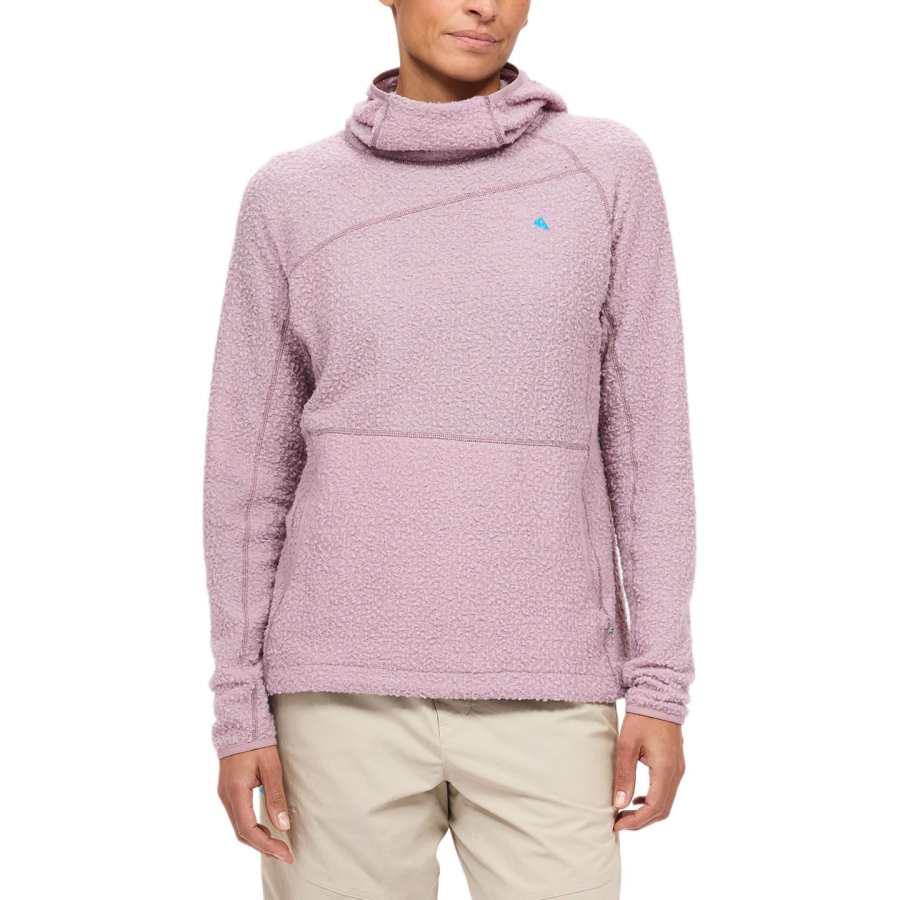 Klattermusen Fleece Tops Women's Hooded Non Detachable Moderate