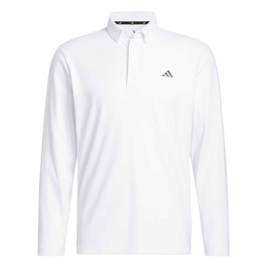 Adidas Adidas Golf Clothing Men's White Polo Collar