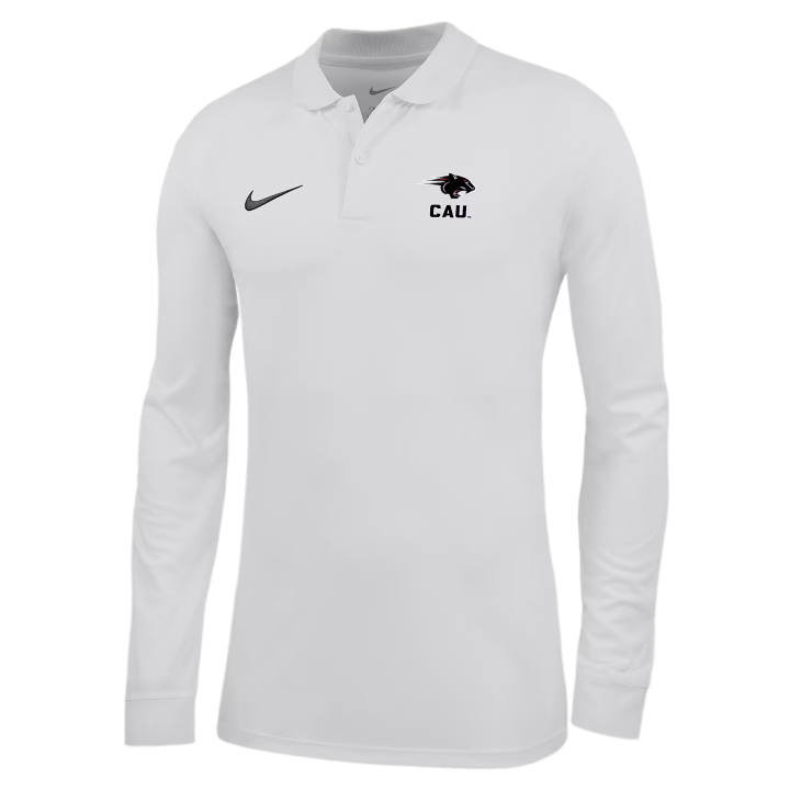 Nike Nike Dri Fit College Polo Shirts Men's White Moderate