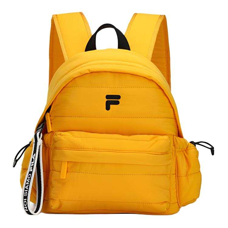 FILA FUSION Fabric Backpack Women's Kumquat Yellow
