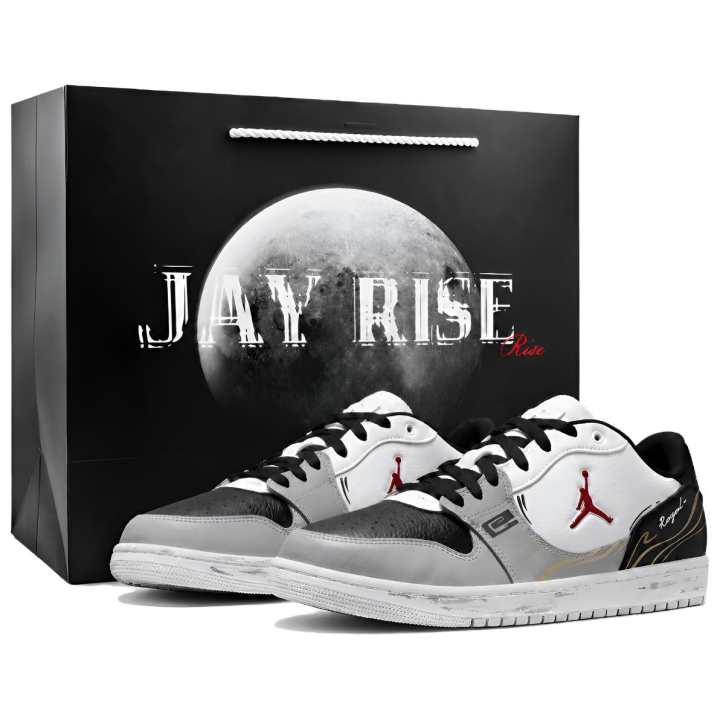 Jordan Jordan COURT CONNECT Skateboard Shoes Men's Low Top White Black Gray Gold Red Multicolor