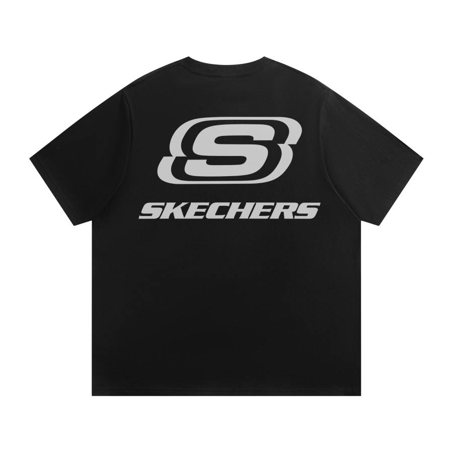 Skechers T Shirts Unisex Crew Neck Moderate Straight Fit