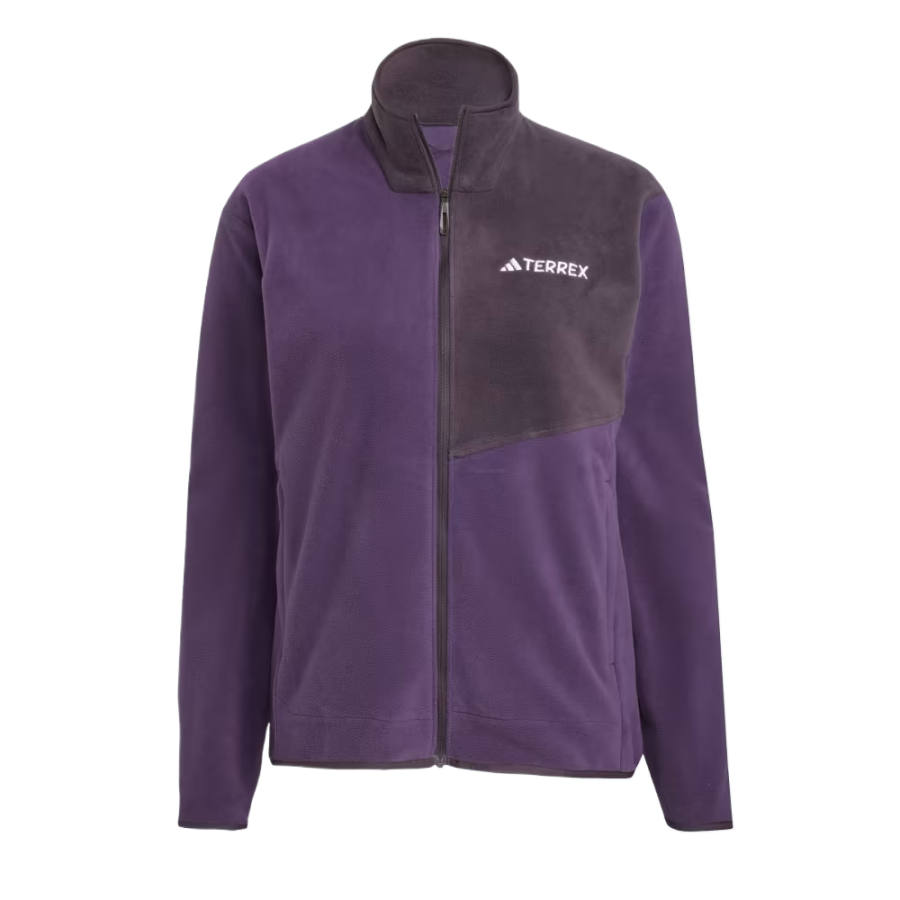 Adidas Adidas Velvet Jackets Women's Aurora Plum Stand Collar Moderate