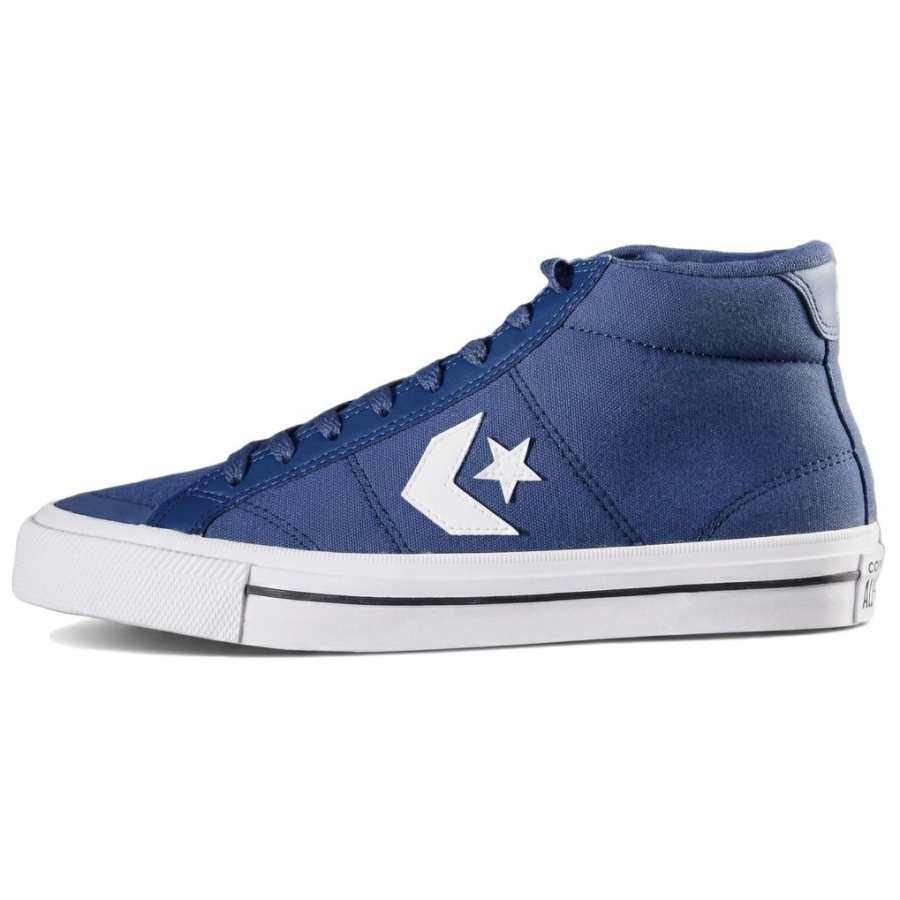 Converse Converse Skateboard Shoes Unisex Mid Top Blue